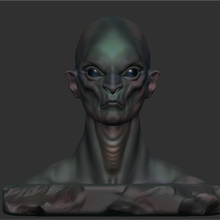 alien #alien residentevil 3d print model - Mito3D