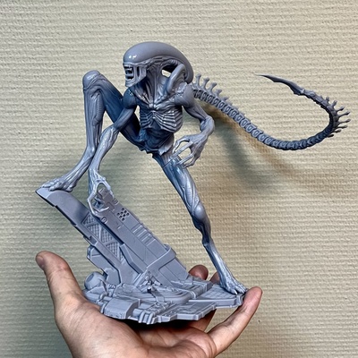 extraterrestre starcraft film monstre bête fantaisie ovni 3d print model - Mito3D