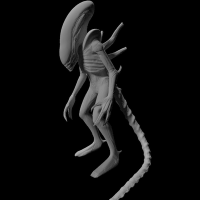 estrangeiro arte xenomorfo guerreiro exterminador futuro ripley lv416 3d print model - Mito3D