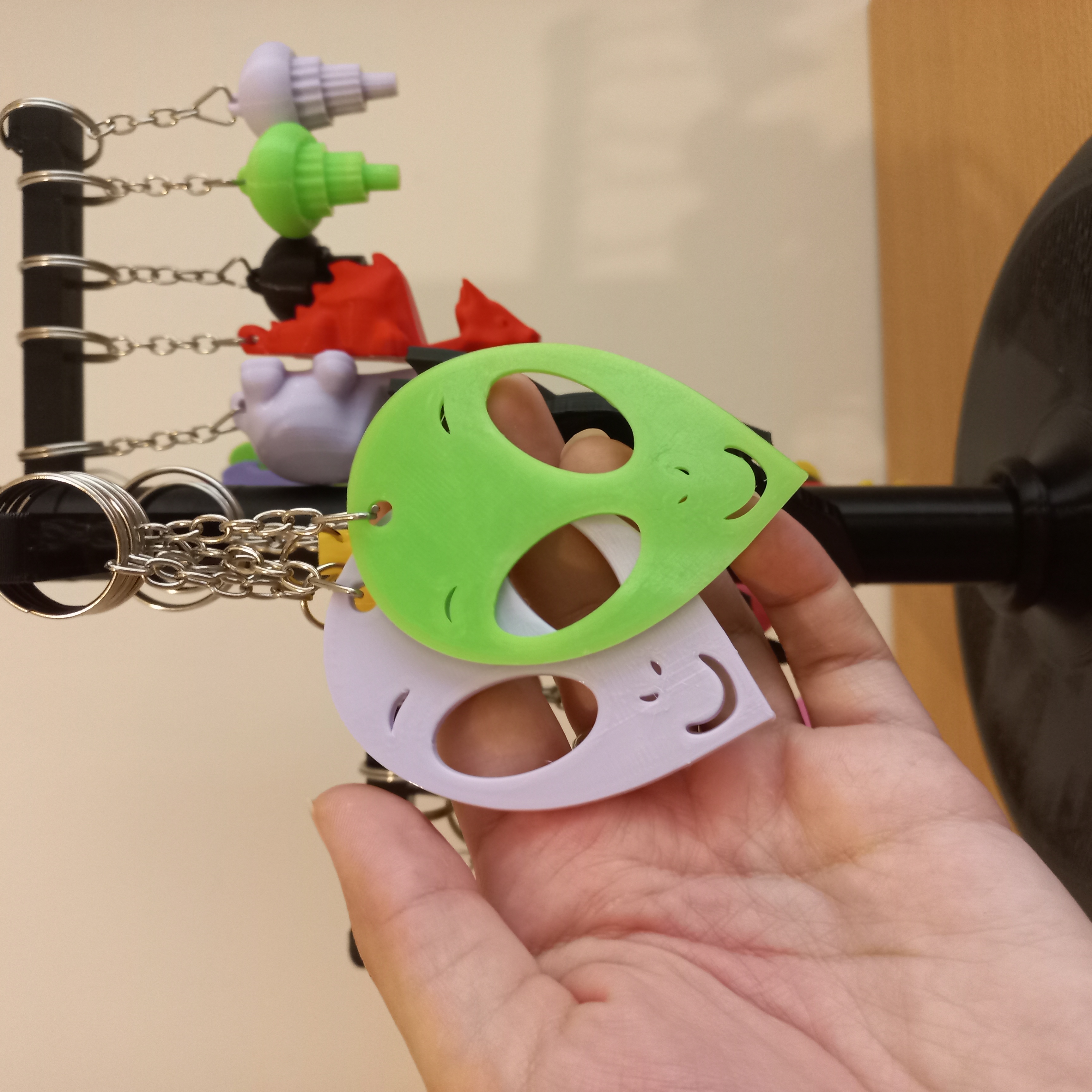 estrangeiro self defense chaveiro auto defesa 3D print model - Mito3D