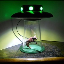 alien abduction lamp home light 3d print model - Mito3D