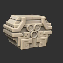 alien ancient props chest tablet etc x12 savage planet game video vault tower temple switch spotlight sign pump pod logs jump journey fuel explorer door cube crystal console canister 3d print model - Mito3D
