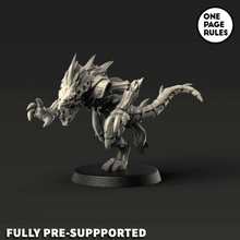 alien assault grunt warhammer 40k tyranids onepagerules hives 3d print model - Mito3D