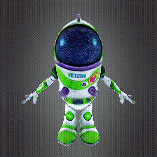 yabancı astronot 3d print model - Mito3D
