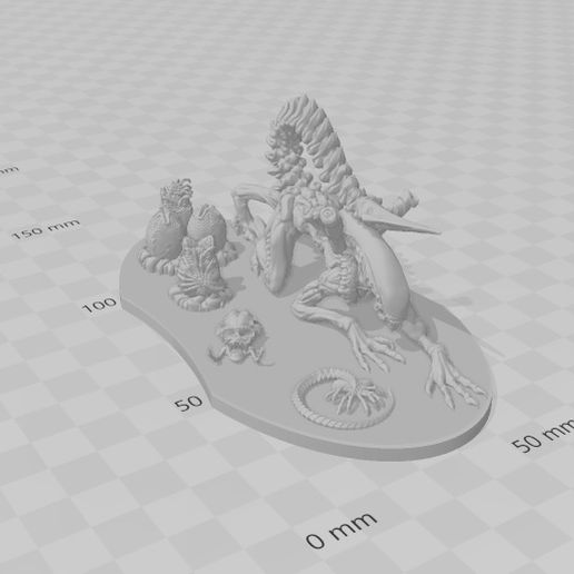 estrangeiro base 3D print model - Mito3D