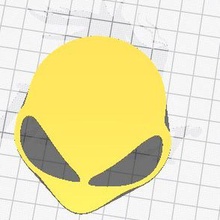 alieno barca logo 3d print model - Mito3D