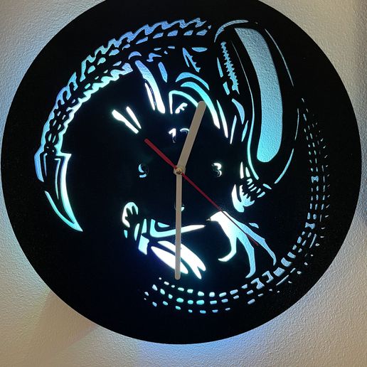 alien clock  clock clock 