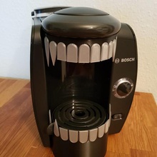 alien máquina de café casa bosch tassimo 3d print model - Mito3D