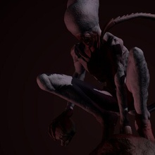 extraterrestre pacto neomorfo depredator xenomorfo horror película 3d print model - Mito3D
