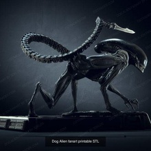 extraterrestre rampant 3d print model - Mito3D