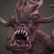 creatura aliena gioco aliani 3d print model - Mito3D