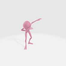 alieno tamponare gioco giocattolo arte 3d print model - Mito3D