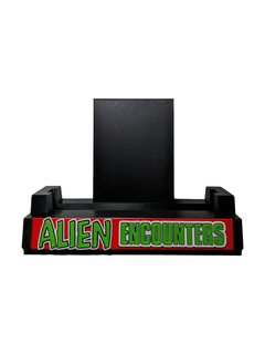 alien encounters comic stand extraterrestrial stories scificomics scifi comics eclipse logo book bambu mmu 3d print model - Mito3D