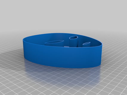 alien f069 nestable box v2 thing 3d print model - Mito3D