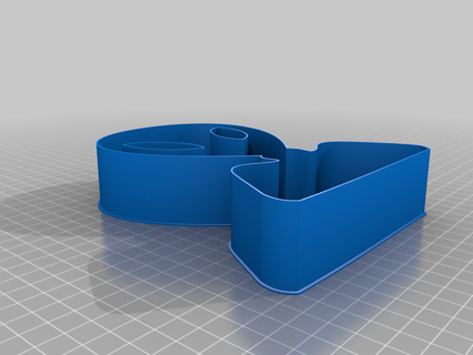 alien f077 nestable box v2 thing 3d print model - Mito3D