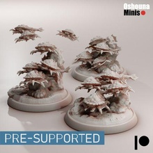 alien flying swarms unit 3d print model - Mito3D