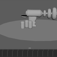 Außerirdischer Gewehr 3d print model - Mito3D