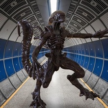 alieno ii risurrezione arte xenomorfo terrore mosntruo spazio 3d print model - Mito3D