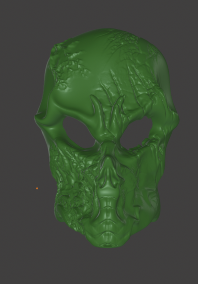 alieno maschera indossabile cosplay puntello originale larp gioco ruolo 3d print model - Mito3D