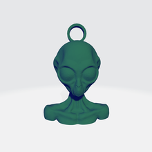 Außerirdischer Halskette Schmuck 3d print model - Mito3D