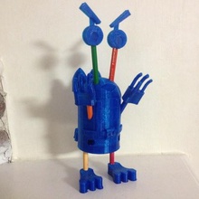 alien Mäppchen nehmen Sie mich Ihrem Führer -backtoschool home office 3d print model - Mito3D