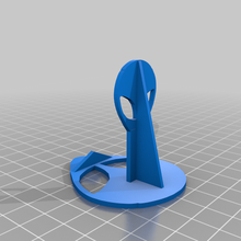 alien phone stand 3d print model - Mito3D