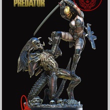 alieno predatore 3d print model - Mito3D