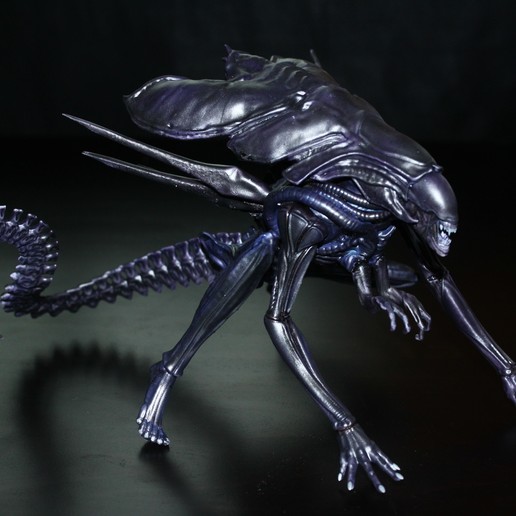 alien queen divers détail pièces figure la reine ripley xeno high poly statue xenomorph 3D print model - Mito3D