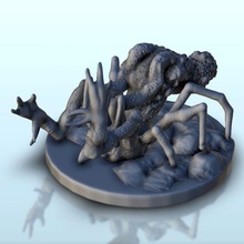 alieno ragno terra 7 sci fi science fiction 40k 30k 3d print model - Mito3D
