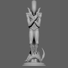 alien statue various miniature mini high poly art xenomorph 3d print model - Mito3D