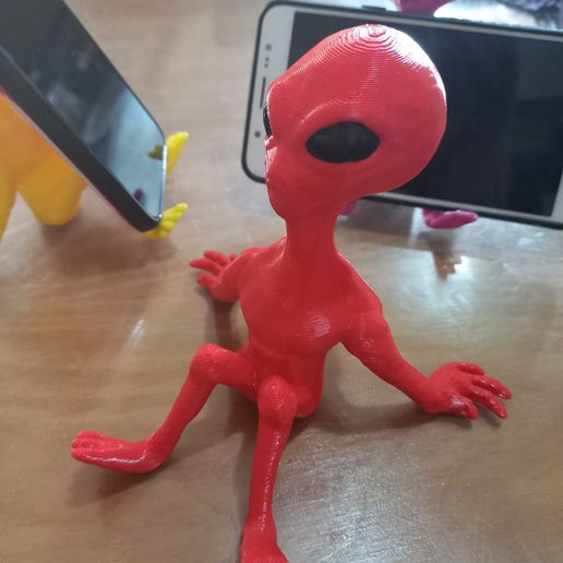 alien support 3D print model - Mito3D