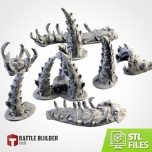 yabancı arazi gelecek star savaşlar kan çanak Warhammer 40 Cadı barikatlar Uzay yırtıcı 3d print model - Mito3D