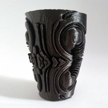 alien vase home decor planter penholder container 3d print model - Mito3D