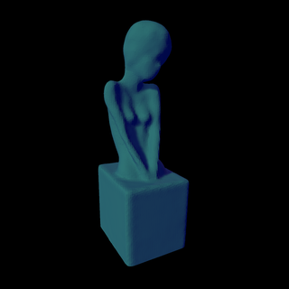 alien woman 3d print model - Mito3D