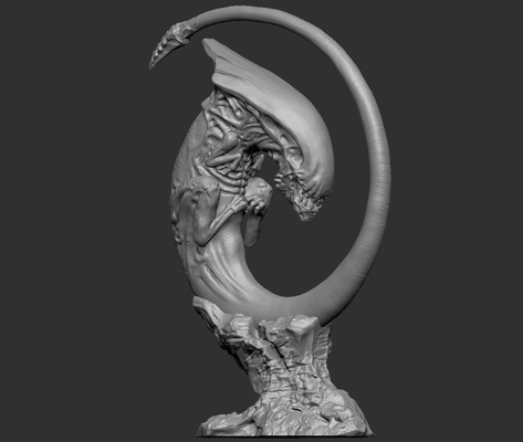 alienígenas 3 3d print model - Mito3D