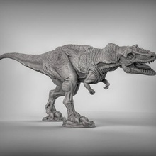 alioramus dinosaurus verschiedene hobby prähistorische jurassic park dungeons dragons dnd 3d print model - Mito3D
