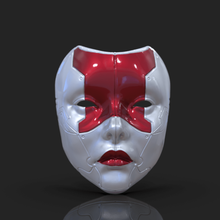 alita ventilador máscara omsx 3d 3dprint chenise juguete Arte coleccionable ornamental película partido 3d print model - Mito3D
