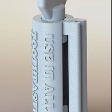 all pasta dentes espremedor suporte armazenamento 3d print model - Mito3D