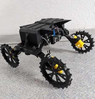 all-terrain robot off-road stand-alone remote control 3d print model - Mito3D