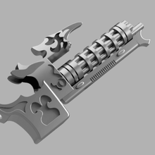 all dust soulreapercannon game knoxville simpsons thousand sons warhammer 40k games 3d print model - Mito3D