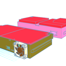 todo un caso de ender 3 mks sgen + fuente alimentación varios creality 3d print model - Mito3D