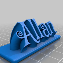 Allan angepasst Büro 3d print model - Mito3D