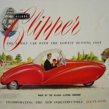 allard clipper 1954 jeu 1953 1955 50 de l'automobile britannique bulle voiture microcar des véhicules 3d print model - Mito3D