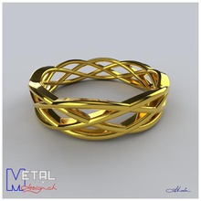 Allianz n 10 Schmuck Ringe ring bijoux bague 3d print model - Mito3D
