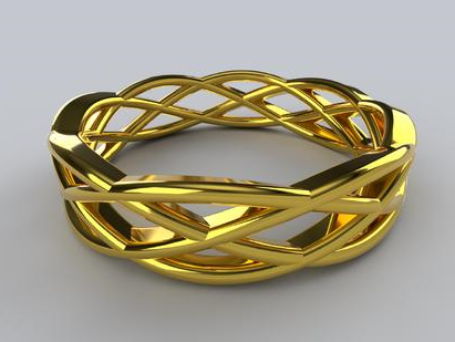 aliança anel 3d print model - Mito3D