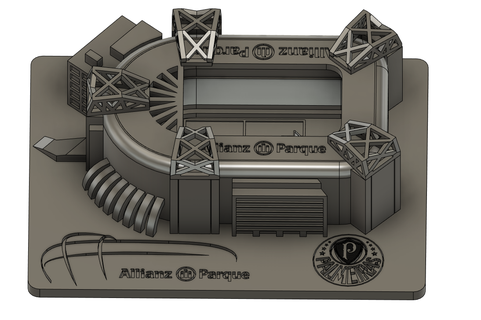 aliança parque Palmeiras estádio 3d print model - Mito3D