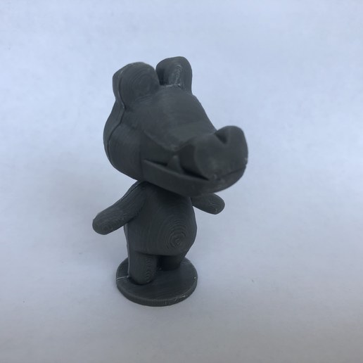timsah hayvan geçişi oyun gayle bot kapısı 3D print model - Mito3D