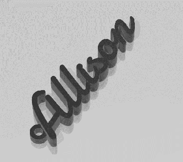 allison 3d print model - Mito3D