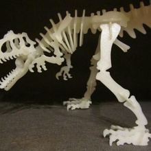 allosaurus de puzzle en 3d construction kit jeu dino les dinosaures 3d print model - Mito3D