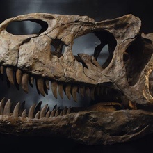allosaurus skull dinosaur dino museum jurassic skeleton fossil science paleo 3d print model - Mito3D